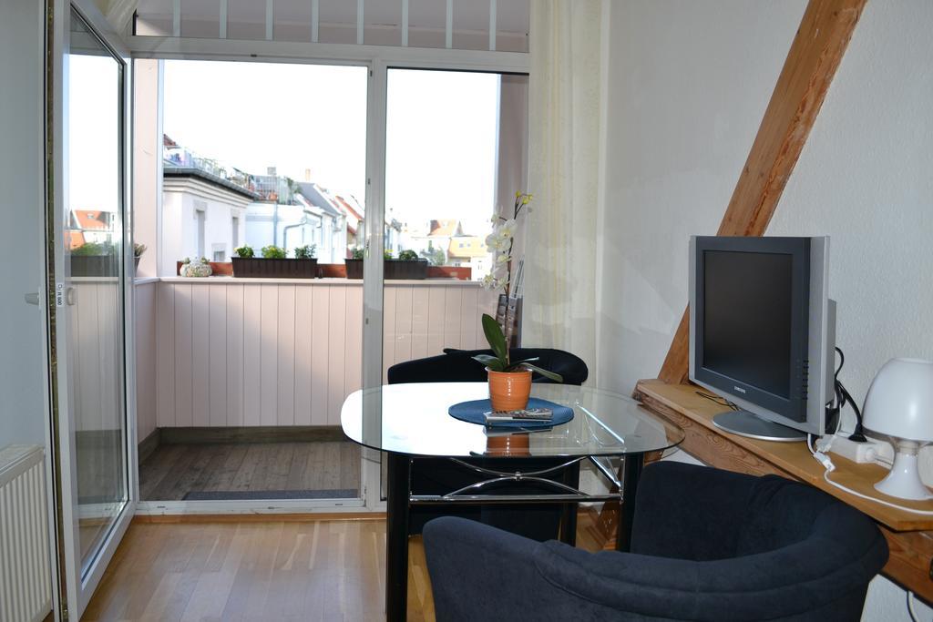 Ferienwohnung Schleussig ไลป์ซิก ภายนอก รูปภาพ